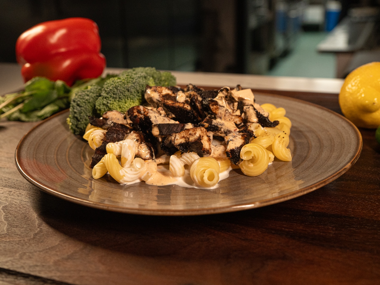 Jerk chicken pasta